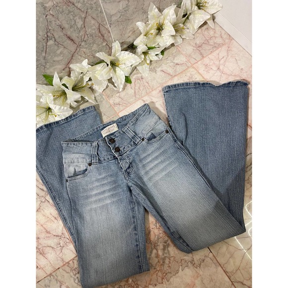 Denim - Toxic Jeans bell bottom wide size 1